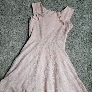 Pastourelle by Pippa and Julie girls pink dress size 8